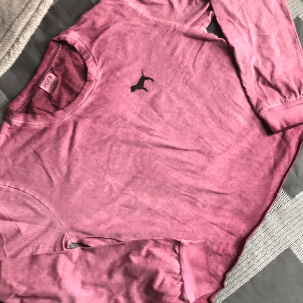 PINK new crop long sleeve top  😍